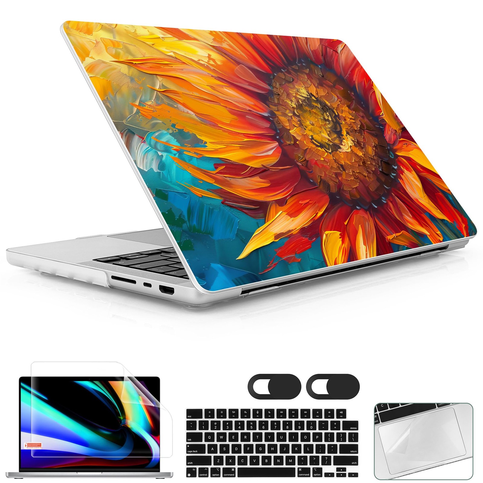 for MacBook Pro 14 Inch 2024 2023 2022 2021 Release M4 A3112 A3401 A3185 M3 A…
