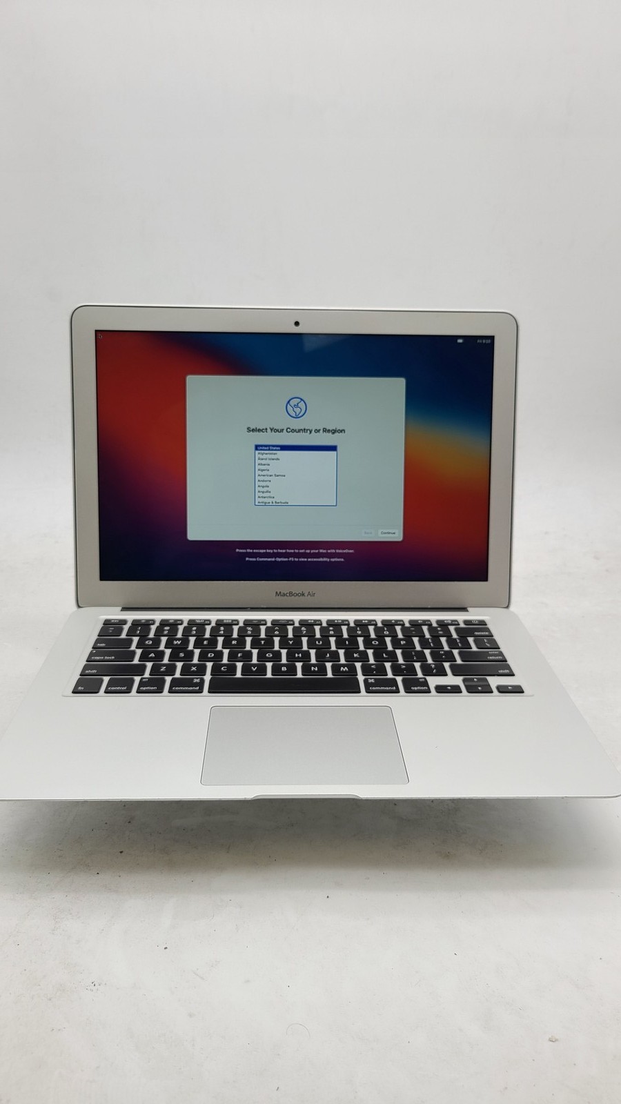 Apple Macbook Air A1466 13.3 i5-4260U 1.4 Ghz 4 GB 128 GB SSD Big Sur 2014