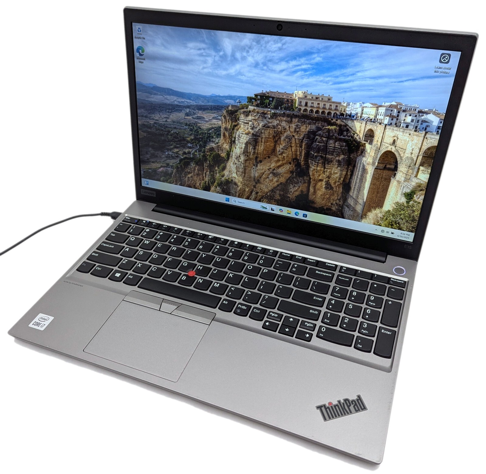 Lenovo ThinkPad E15 15.6″ Laptop i7-10510U 1.80GHz 16GB RAM 500GB NVMe Win 11