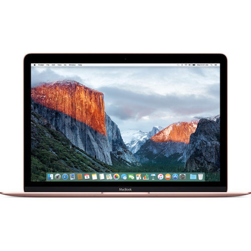 Apple MacBook Core m3 1.1GHz 8GB RAM 256GB SSD 12″ Rose Gold MMGL2LL/A (2015)