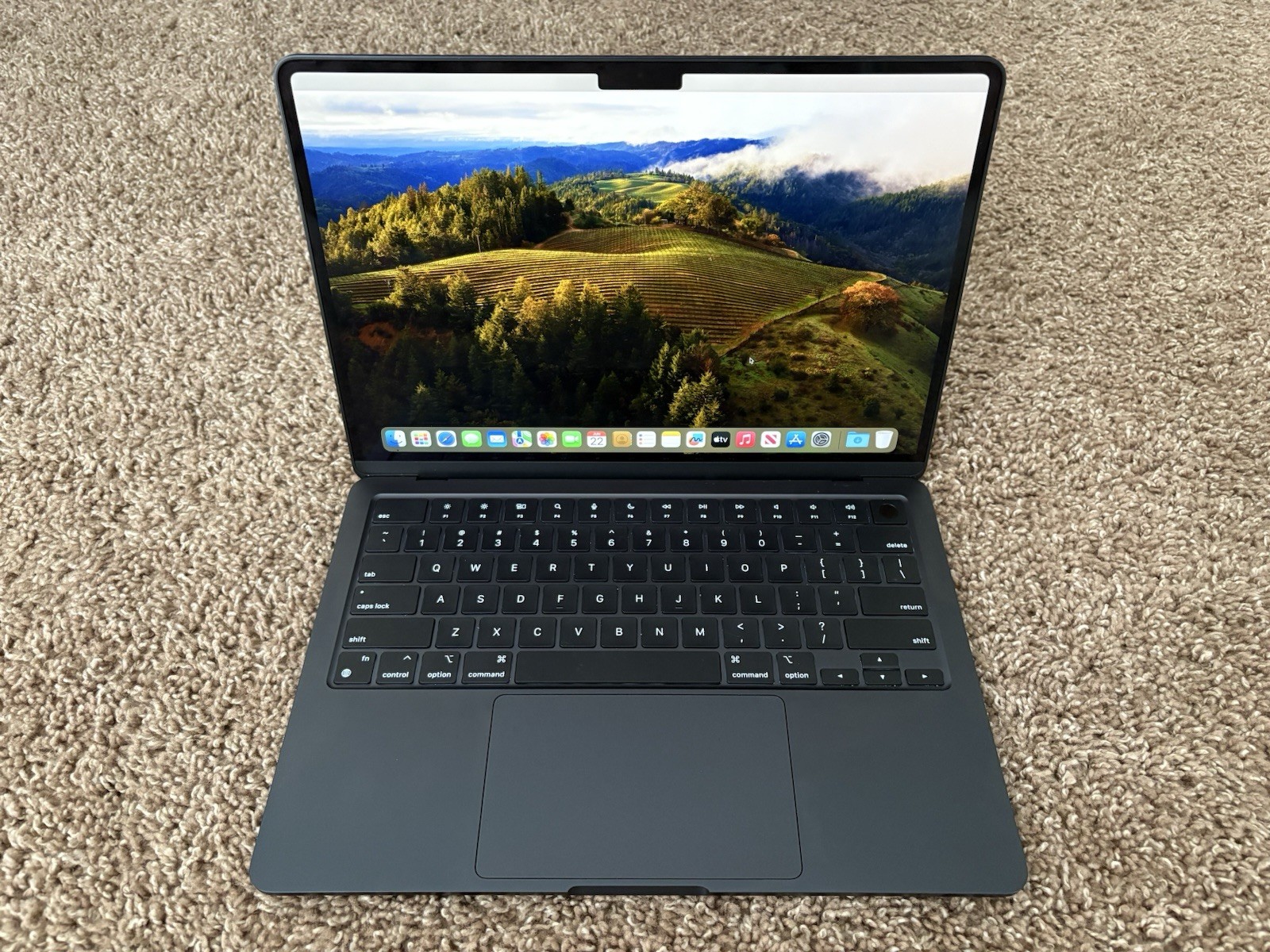 Apple Macbook Air M2 2022 13″ 8-Core CPU 8-Core GPU 256GB 8GB Ram Midnight