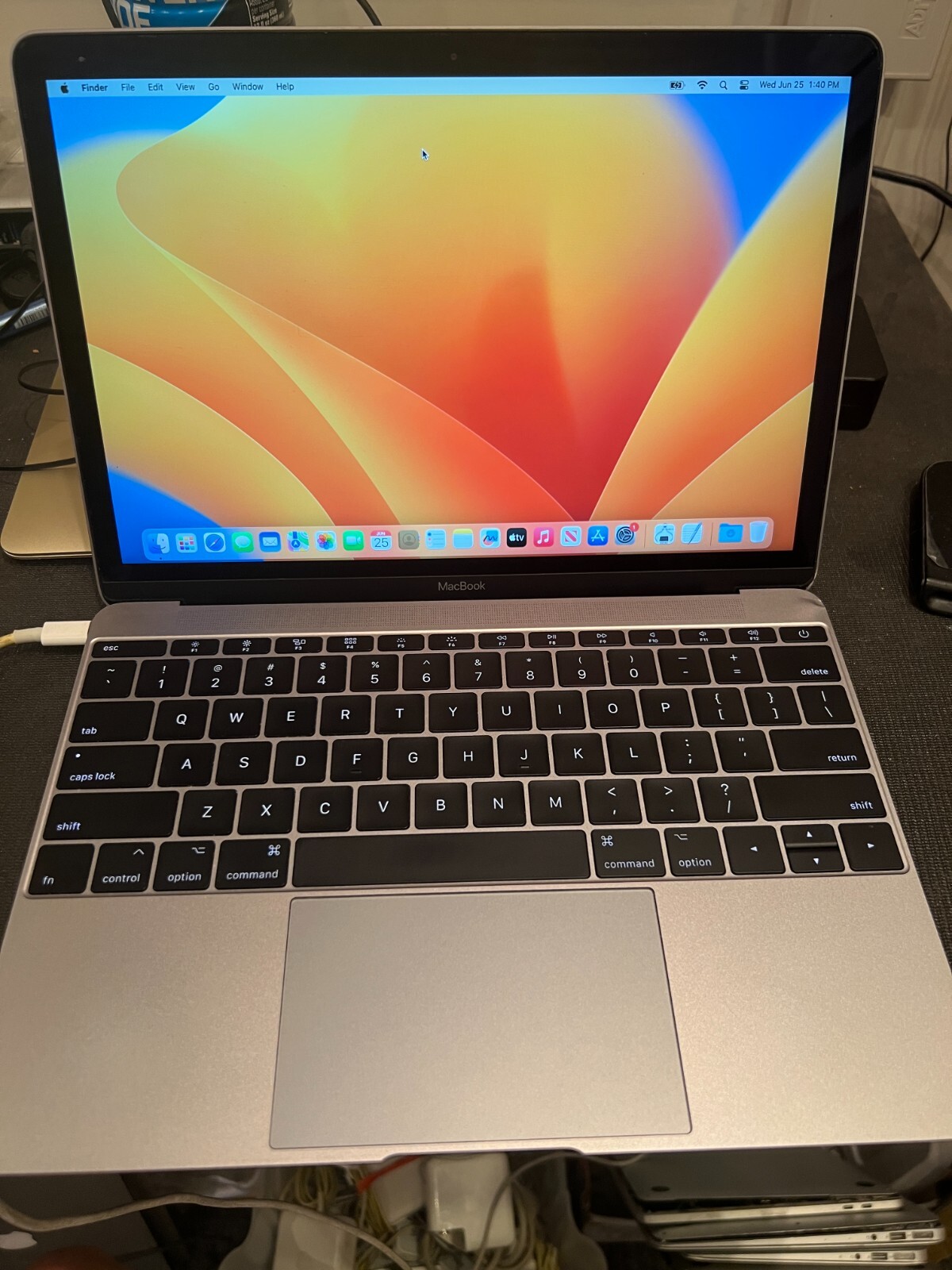 2017 Apple MacBook 12″ i5 1.3GHz 16GB RAM 512GB SSD Space Gray A1534