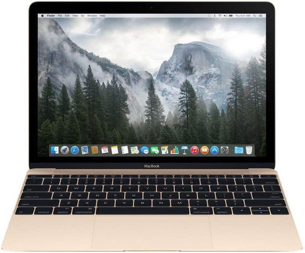Apple MacBook MK4M2LL/A 12″ Core M-5Y31 1.1GHz 8GB RAM 256GB SSD 2015 Gold, Good