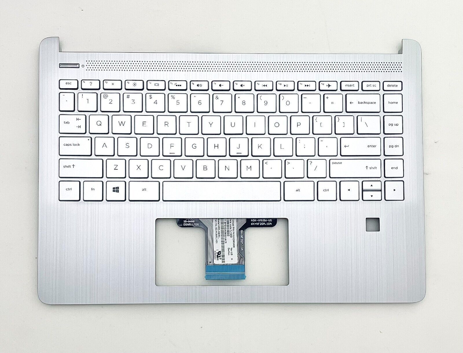 New OEM HP PAVILION 14-DQ 14-DQ2043CL Top Cover Palmrest Keyboard