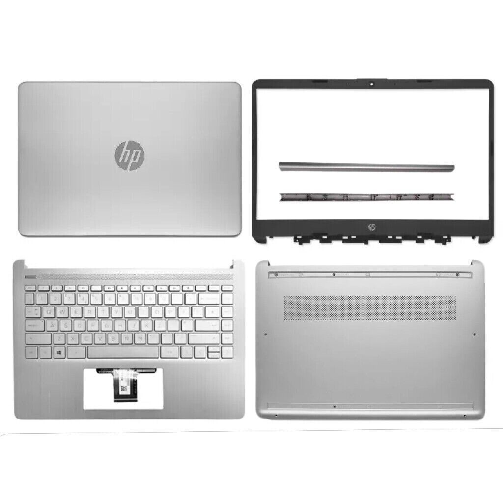 HP Pavilion 14-DQ FQ 14S-DR 14S-FR TPN-Q221 LCD Back Cover/Bezel/Palmrest/Bottom