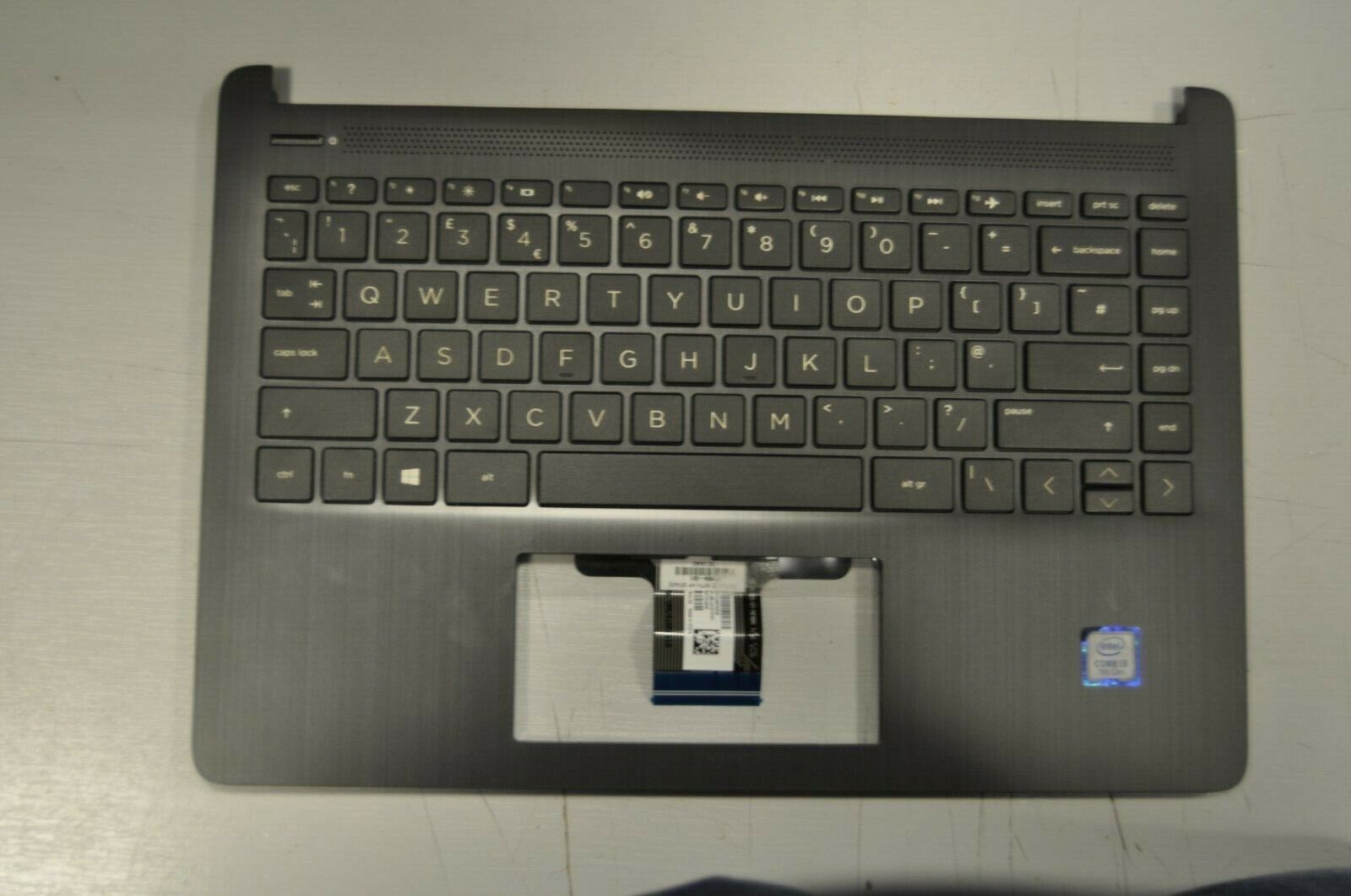 HP 14s-DQ 14s-DQ0017na Palmrest w Keyboard