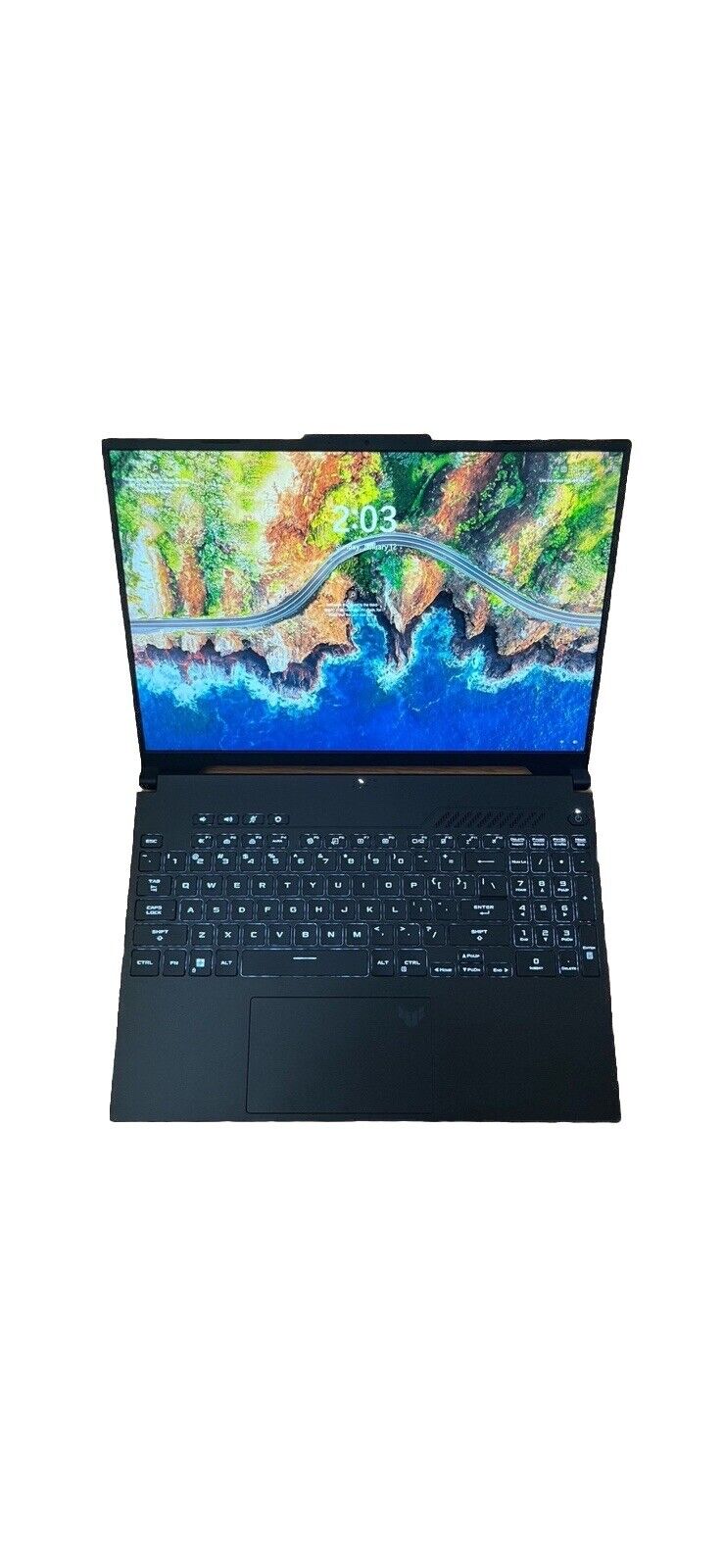 ASUS TUF Gaming A16 16 in (512GB SSD, AMD Ryzen 7, 3.2GHz, 16GB RAM, AMD Radeon