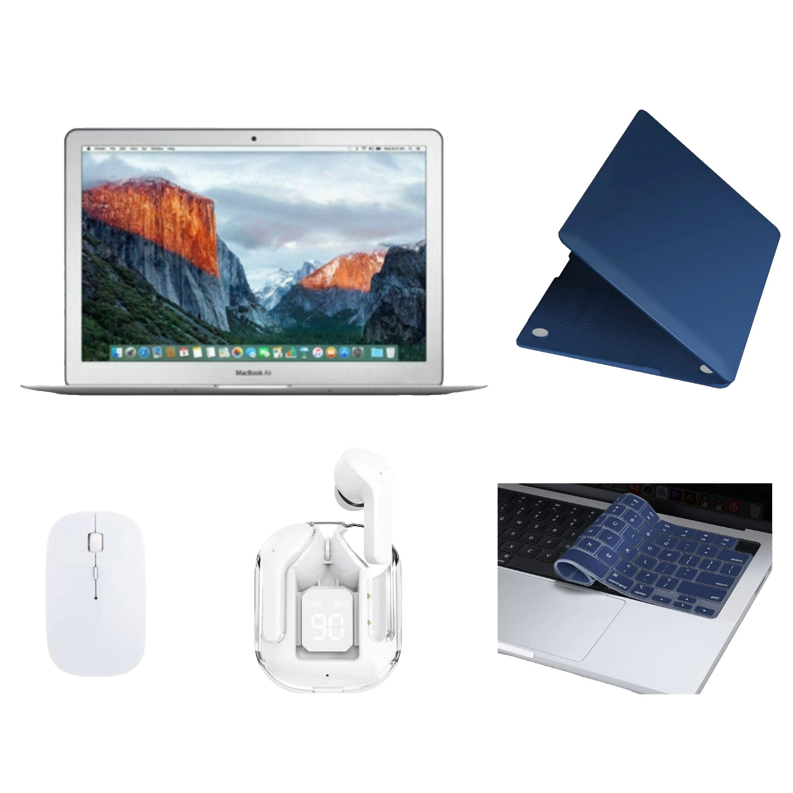 Apple MacBook Air  – 13” Laptop – 8GB RAM – 128GB SSD – BUNDLE – WARRANTY