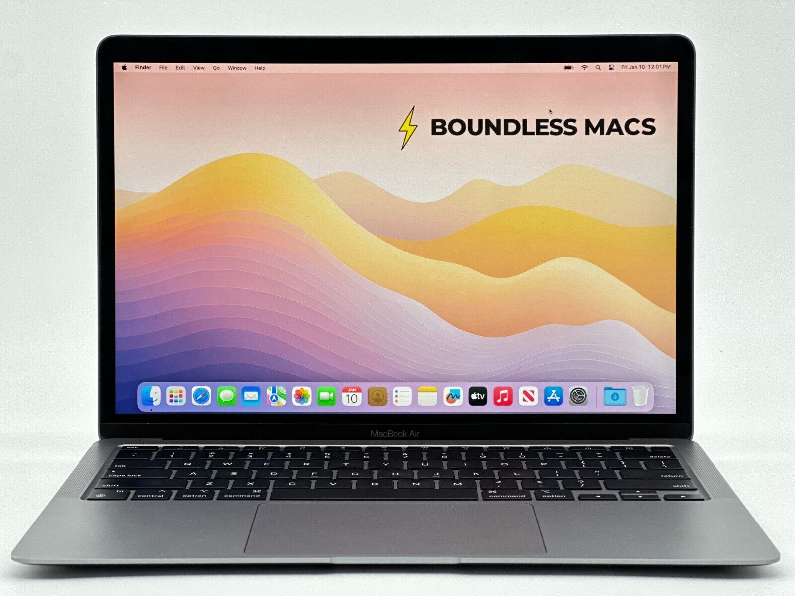 13″ Apple MacBook Air 1.1 i5 8GB RAM 256GB SSD Sonoma Retina Gray + Very Good