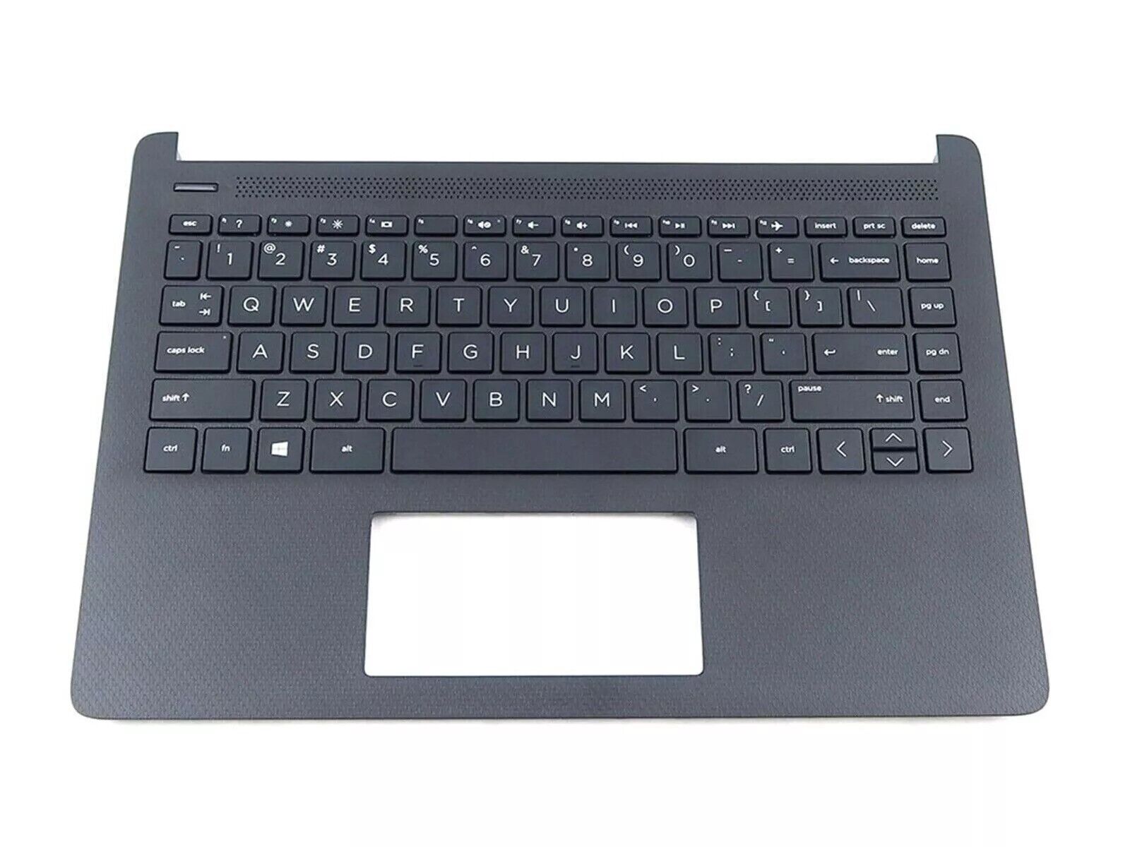 Genuine HP 14-DQ0020NR New Original OEM Laptop Palmrest Keyboard Black