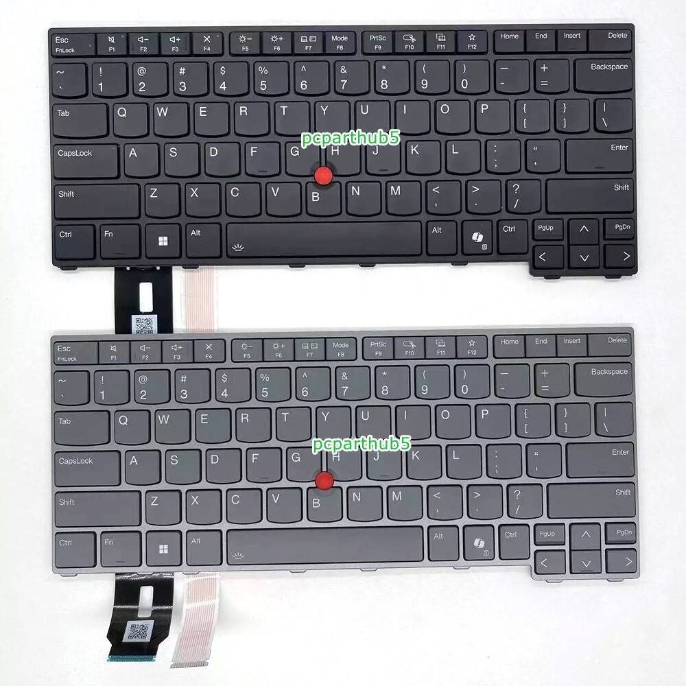 New Lenovo Thinkpad T14 Gen 5 L14 Gen 5 P14s Gen5 Laptop Keyboard US Backlit