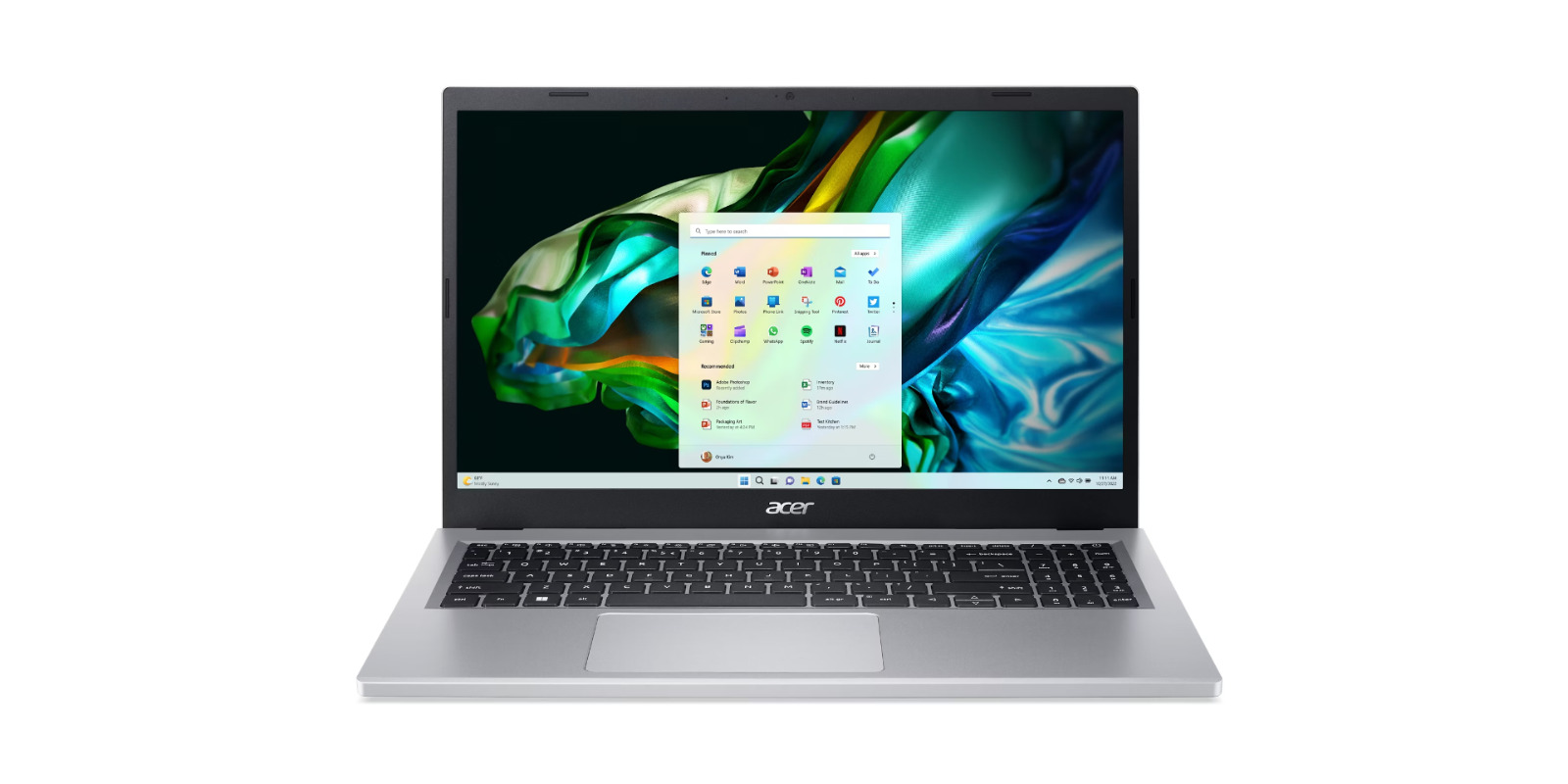 Acer Aspire 3 Laptop 15.6in 128GB AMD Ryzen 3 7320U 2.4GHz Certified Refurbished