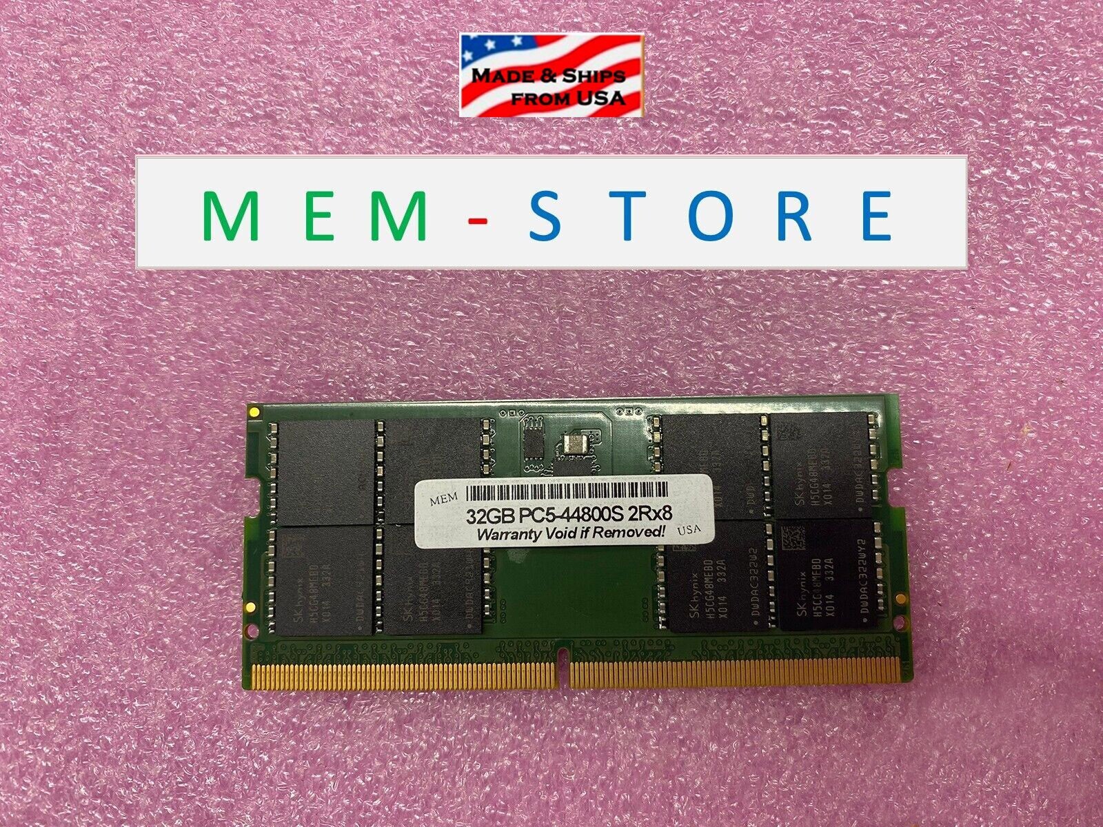 32GB DDR5-5600 SODIMM RAM Compatible w/ Lenovo ThinkPad P14s Gen 4 Intel Iris Xe