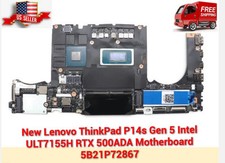 5B21P72867 New Lenovo ThinkPad P14s Gen 5 Intel ULT7155H RTX 500ADA Motherboard