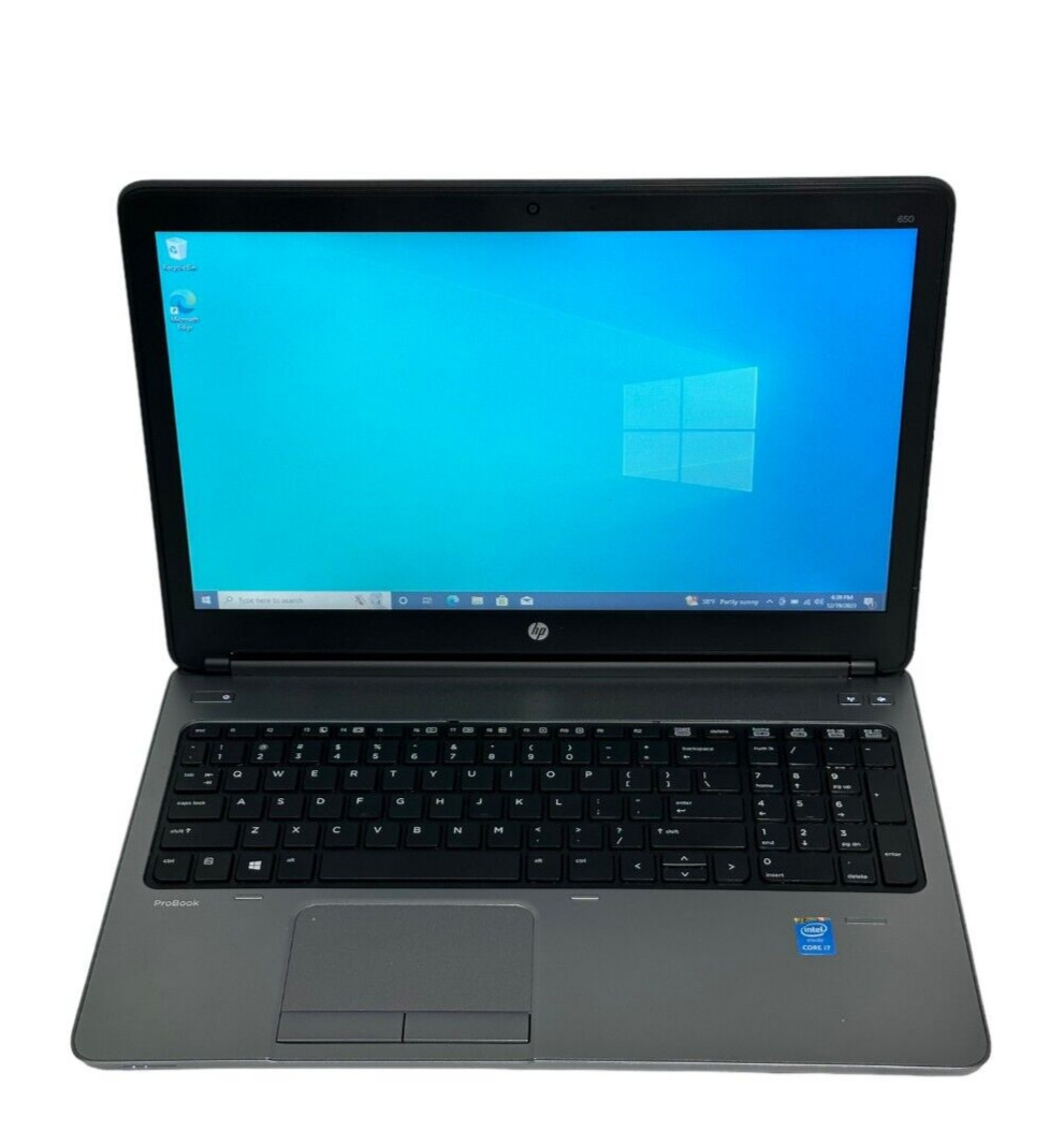 HP ProBook 650 G1 15.6″ Core i7 4600M 2.9GHz 16GB RAM 512GB SSD Win 10 Pro