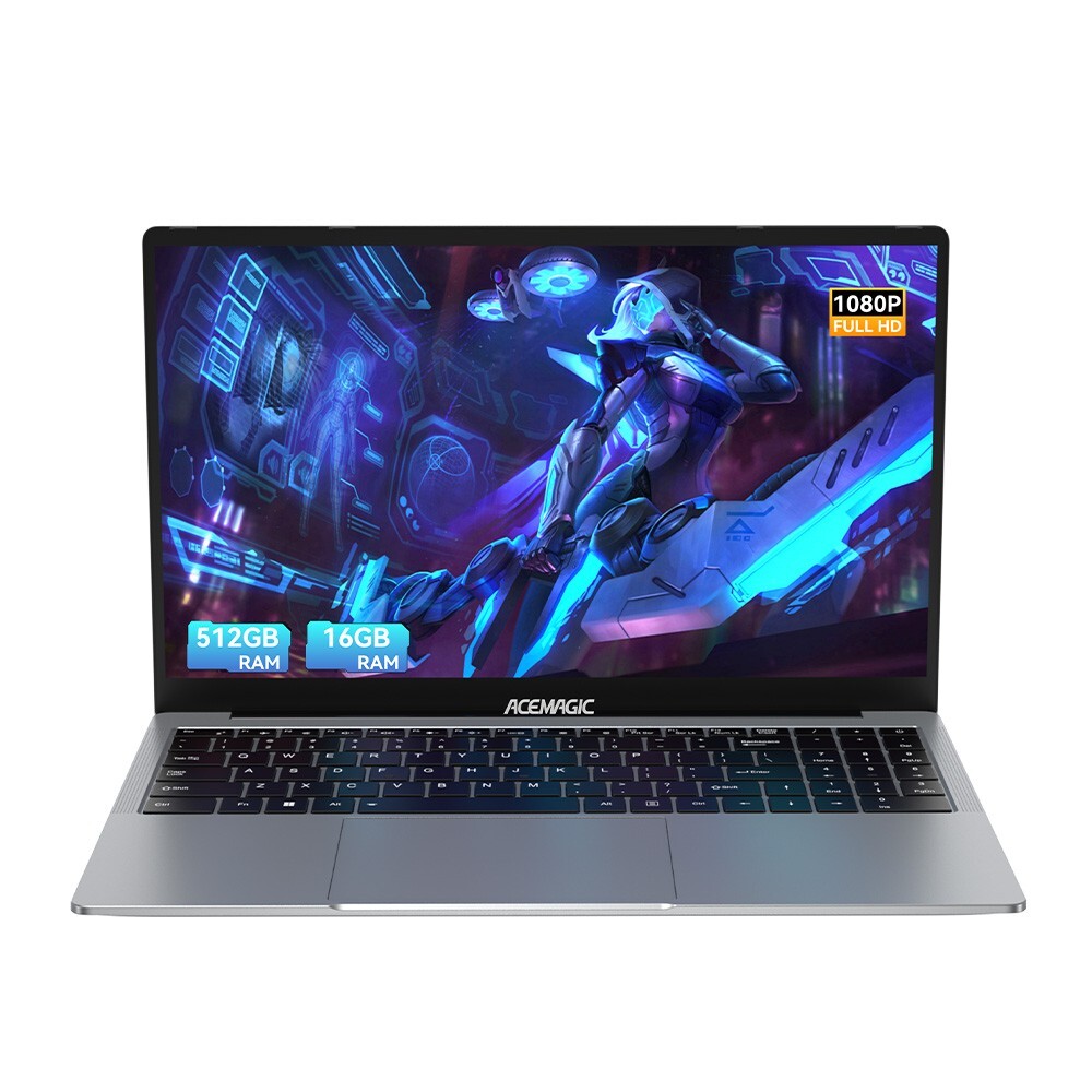 ACEMAGIC 16.1″ FHD Laptop AMD Ryzen 7 5700U 16GB DDR4 RAM 512GB SSD Refurbished