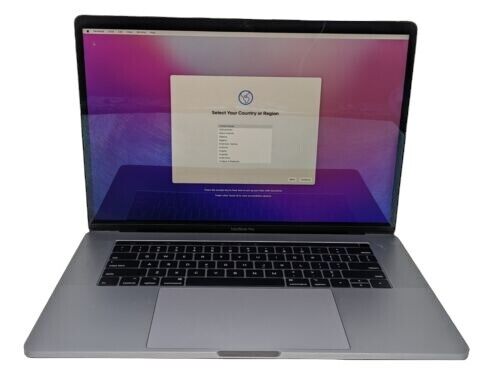 APPLE MACBOOK PRO A1990 15″ i7 2.6GHz 2019 16GB 512GB *D GRADE*