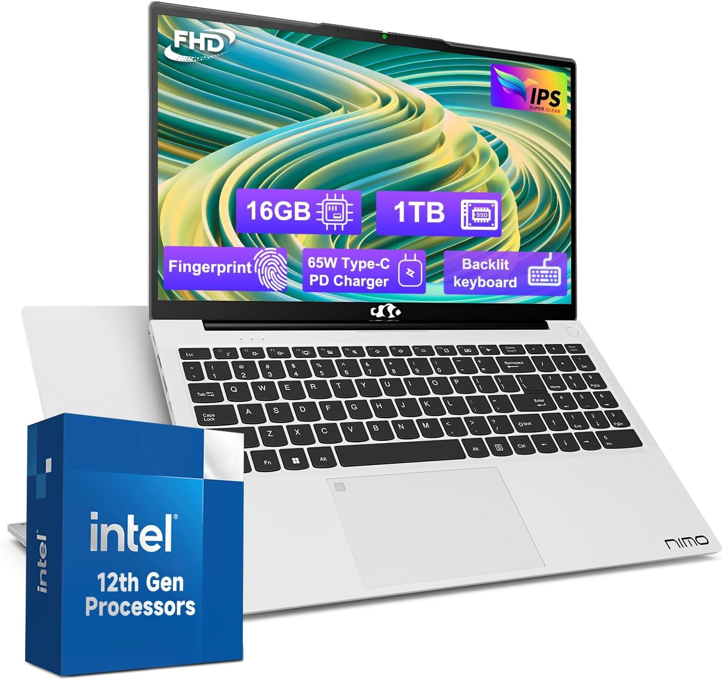 NIMO 15.6 FHD Laptop 8/16GB RAM 1TB/512GB SSD Intel Pentium Quad-Core N100