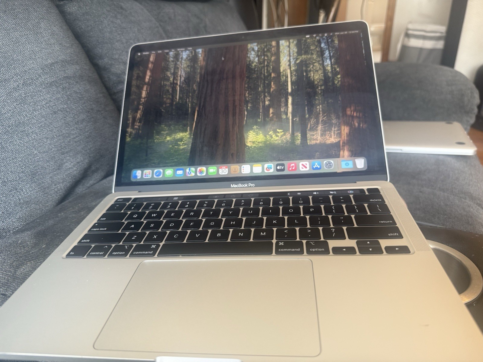 Apple MacBook Pro A2251 13 Core i7 32GB Ram 512GB SSD, Silver 2020, Sequoia OS