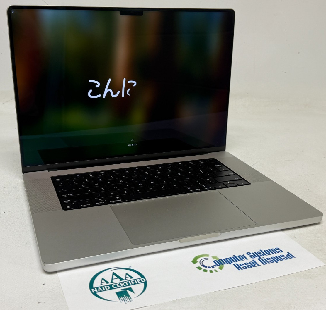 Apple MacBook Pro 16″ (M1 Pro 10 CPU/16 GPU – 32GB RAM – 512GB SSD – MK1E3LL/A)