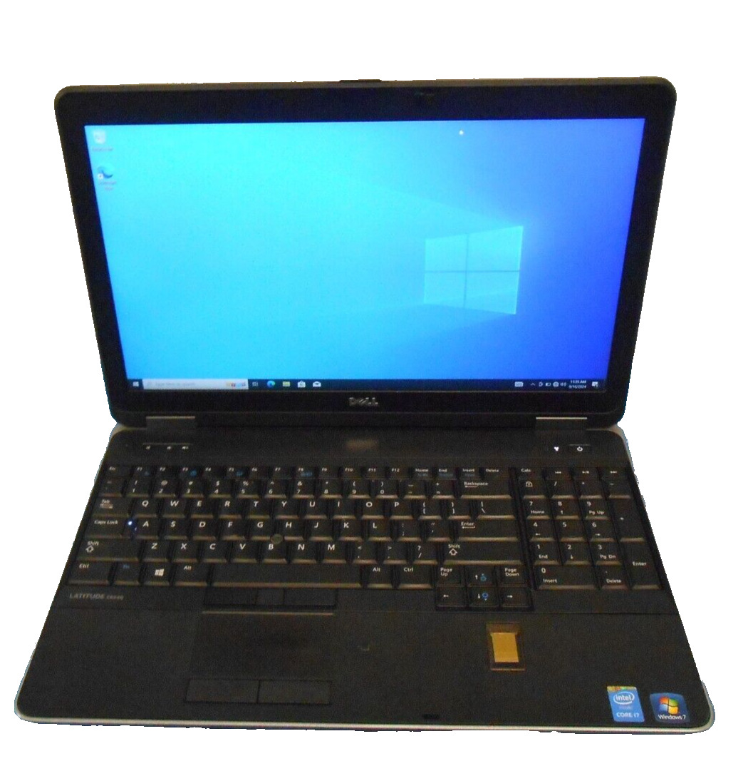 Dell Latitude E6540 15.6″ Intel i7-4610M 8GB RAM 256GB SSD Win 10 laptop