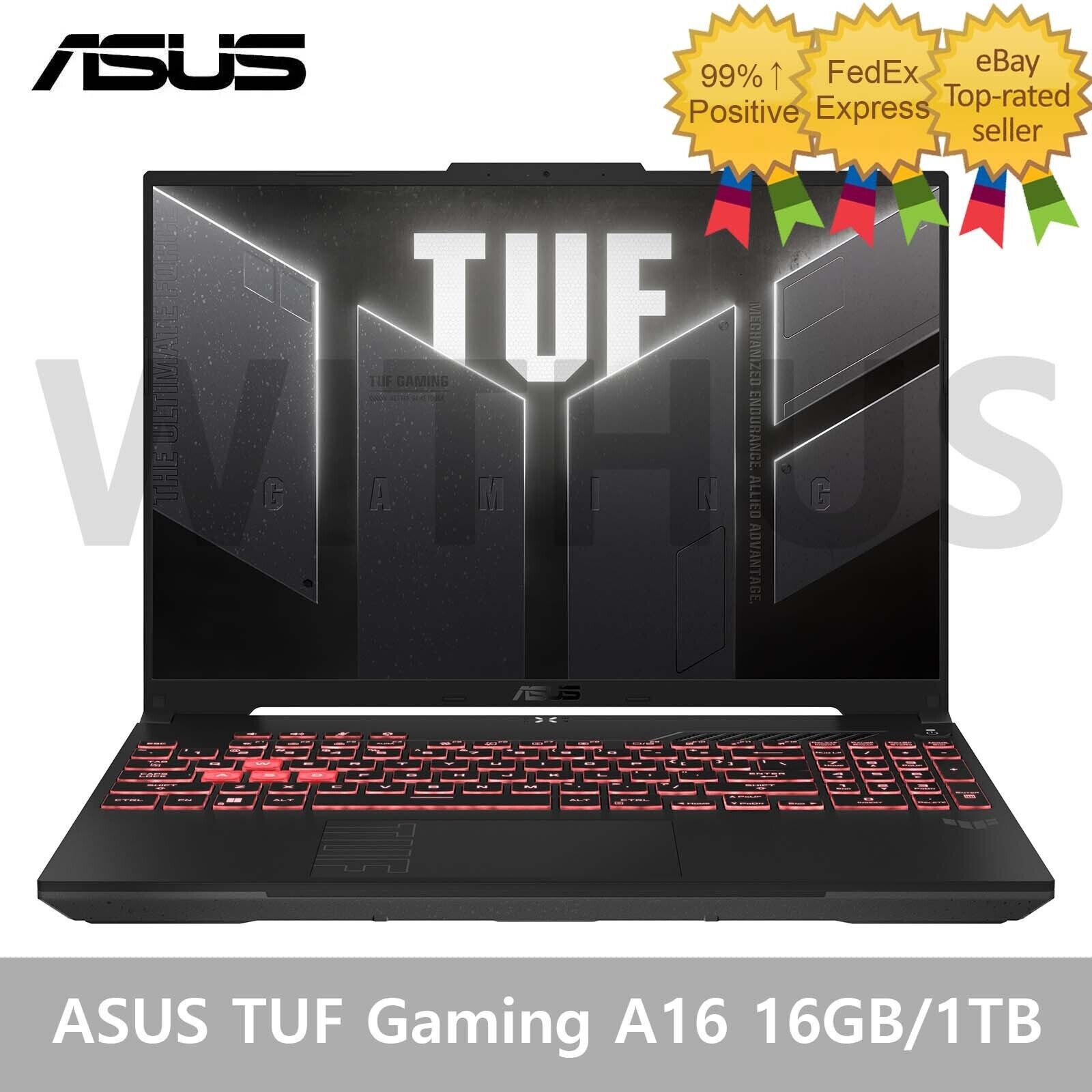 ASUS TUF Gaming A16 16″ FA607PV-QT076 RTX4060 16GB/1TB 9 7940HX FreeDOS AI