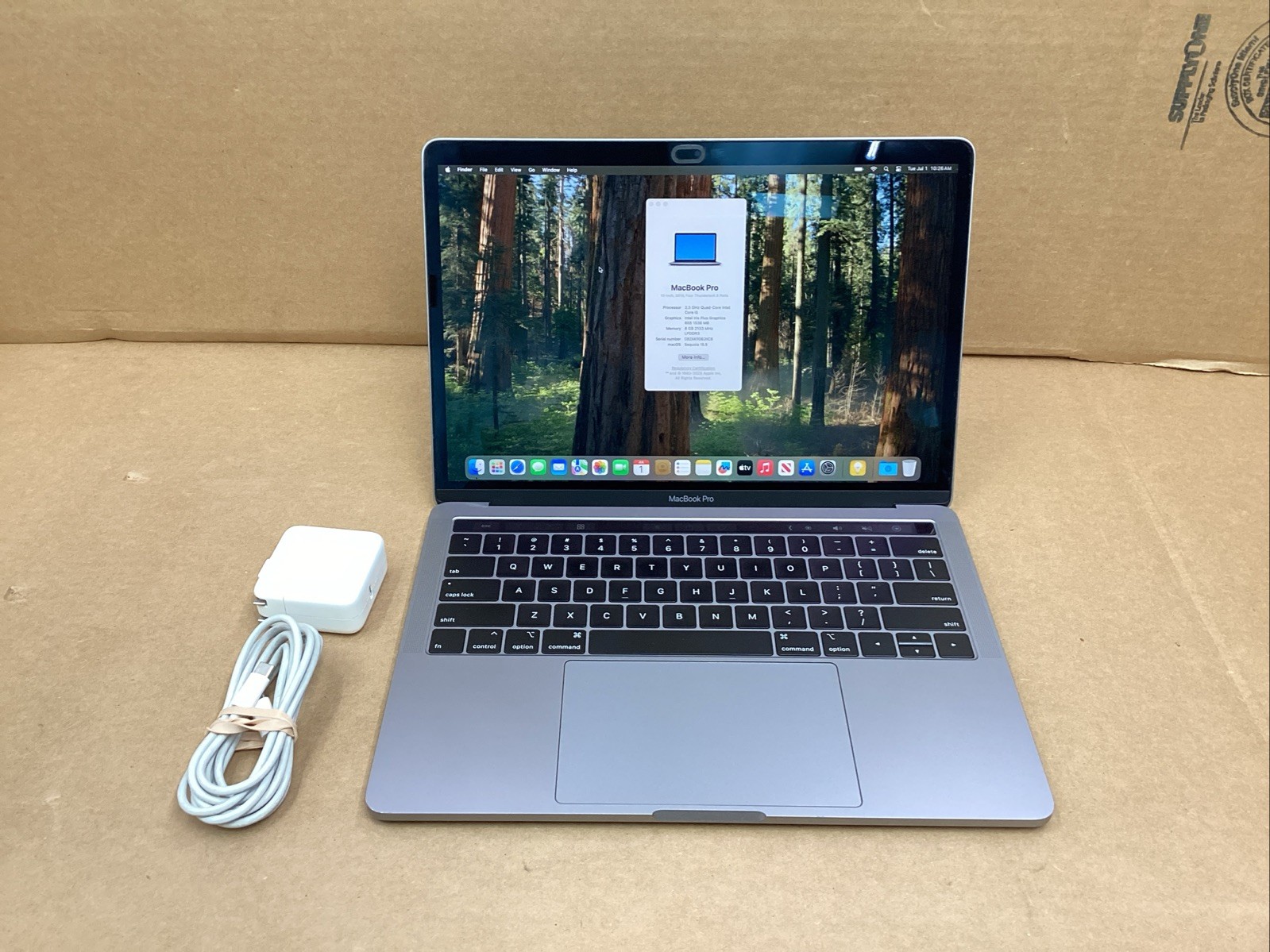 Apple MacBook Pro 13.3″ 2018 (8GB RAM, 256 GB HD, Core i5 8th Gen.) A1989