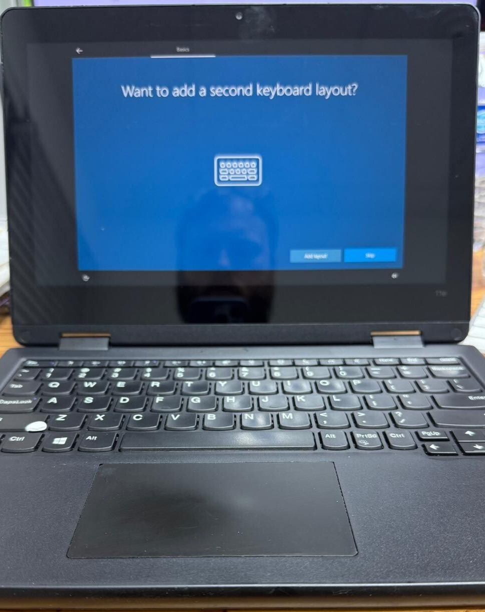 Lenovo Yoga 6th Gen 11e 2-in-1 ThinkPad Win 10pro. 8GB/ 256GB SSD *See Descrip*