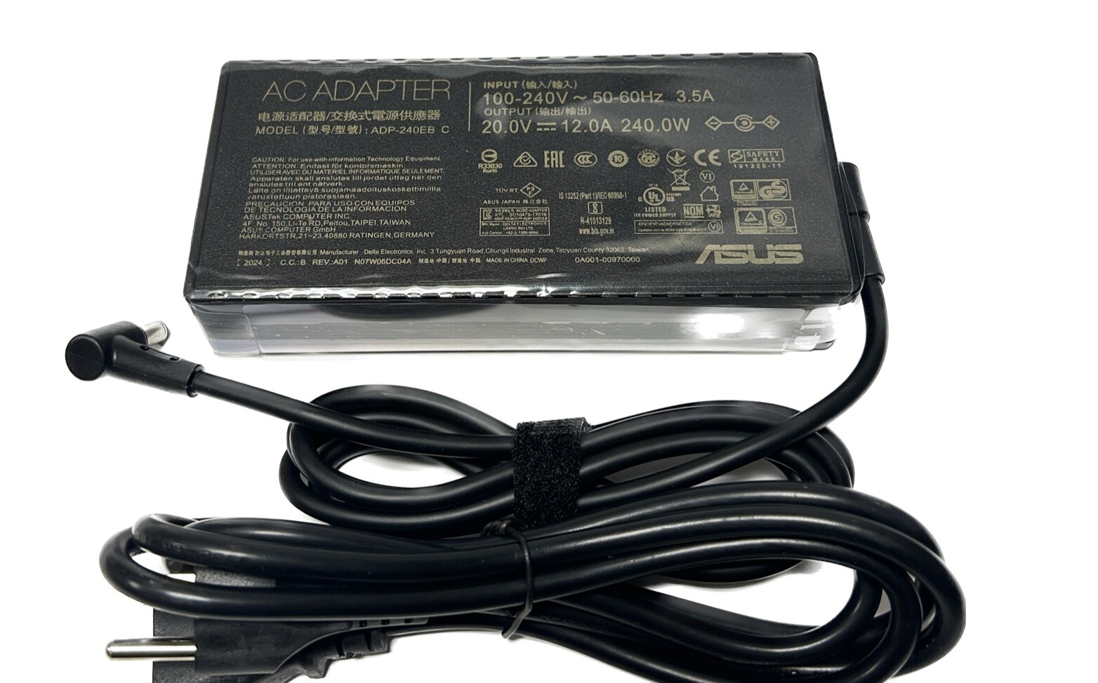 20V 12A 240W AC Charger Adapter For Asus TUF Gaming A16 FA617 FA617NS FA617XS