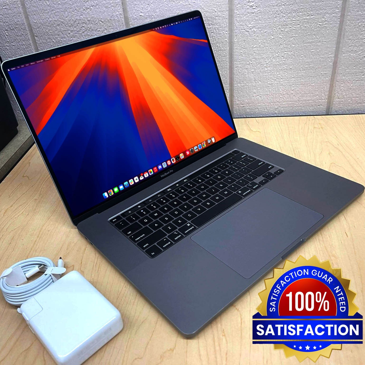 2024 OSX | 2019-2021 MacBook Pro 16″ 2.6 i7 Touch Bar 512GB SSD 16GB RAM RP5300M