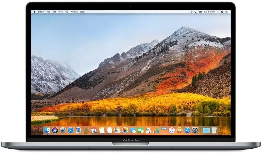 Apple MacBook Pro 15.4” Space Gray MR932LL/A 2018 16GB RAM 512GB SSD, Good