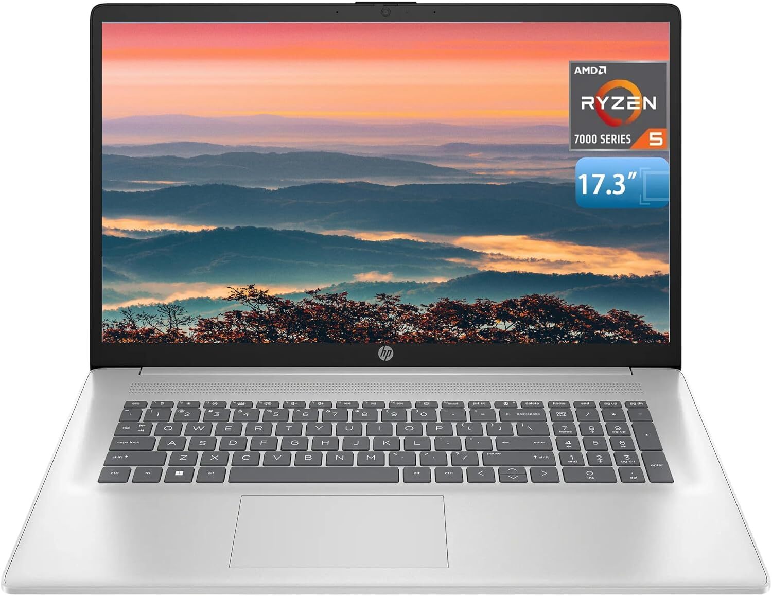 HP 17-cp3005dx 17.3″ FHD Laptop AMD Ryzen 5 7430U, 32GB RAM 1TB SSD Windows 11