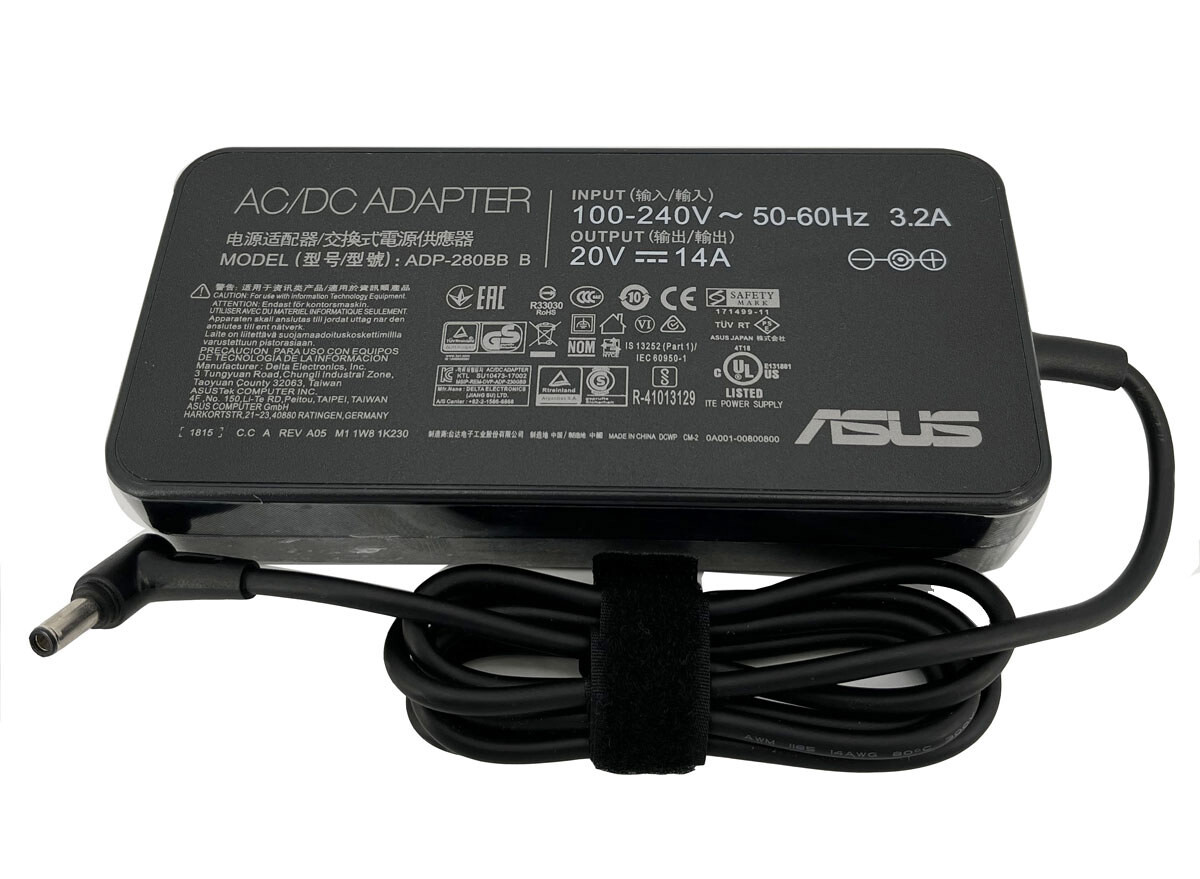 280W AC Adapter Charger For ASUS TUF Gaming A16 FA617XT-CS94-HID3 Power Supply