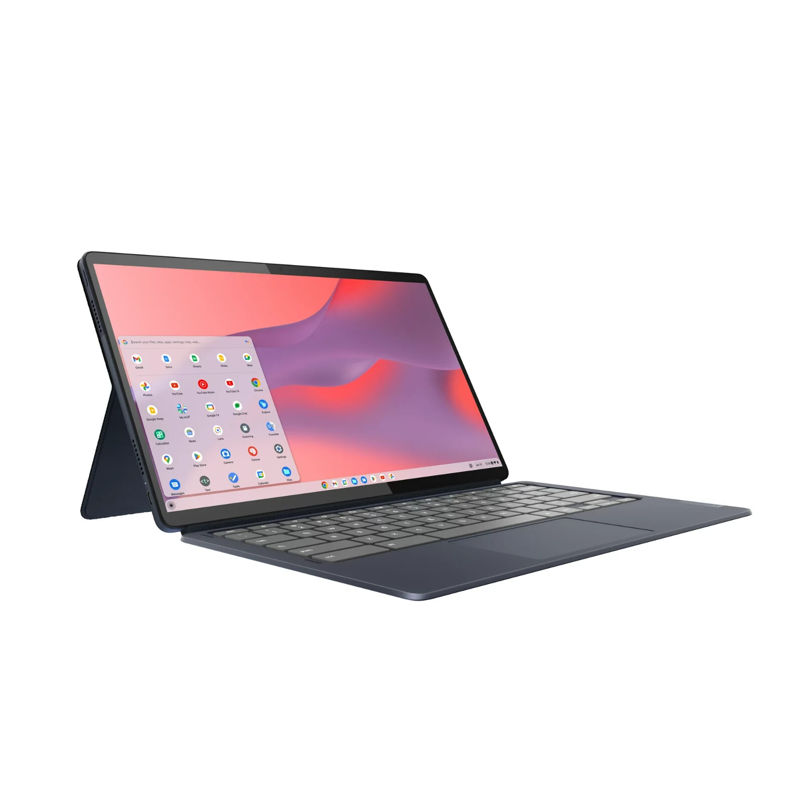 Lenovo Ideapad Duet 5 Chromebook Laptop, 13.3′ 4GB RAM, 128GB SSD, Abyss Blue