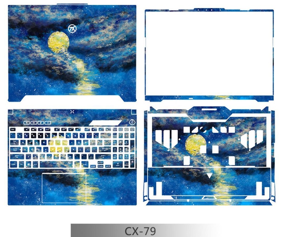 Dazzle Vinyl Laptop Special Sticker Skin For Asus TUF Gaming A16 FA617