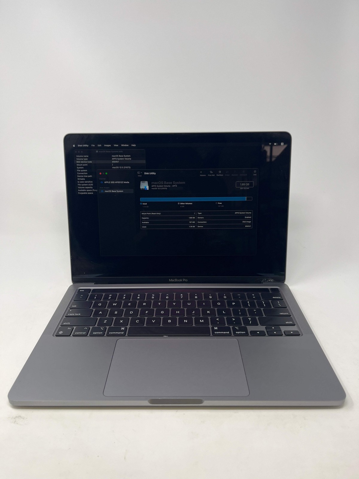 2022 Apple MacBook Pro 13.3″ M2 10C GPU 3.5GHz 8GB RAM 256GB SSD A2338