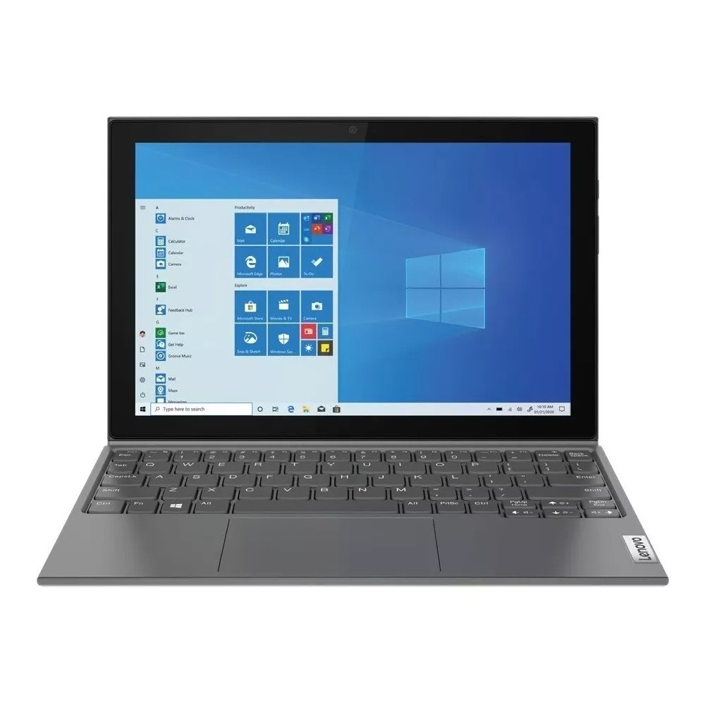 Lenovo IdeaPad Duet 3 128GB, Windows 11 Home, Intel Pentium, 8GB RAM – Platinum