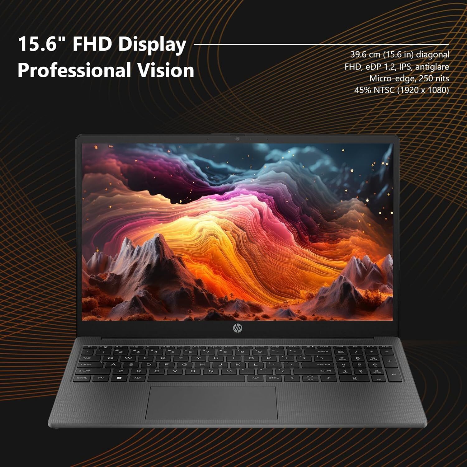 HP 255 G10 15.6″ FHD Laptop AMD Ryzen 7 7730U 64GB RAM  2TB SSD Windows 11 Pro