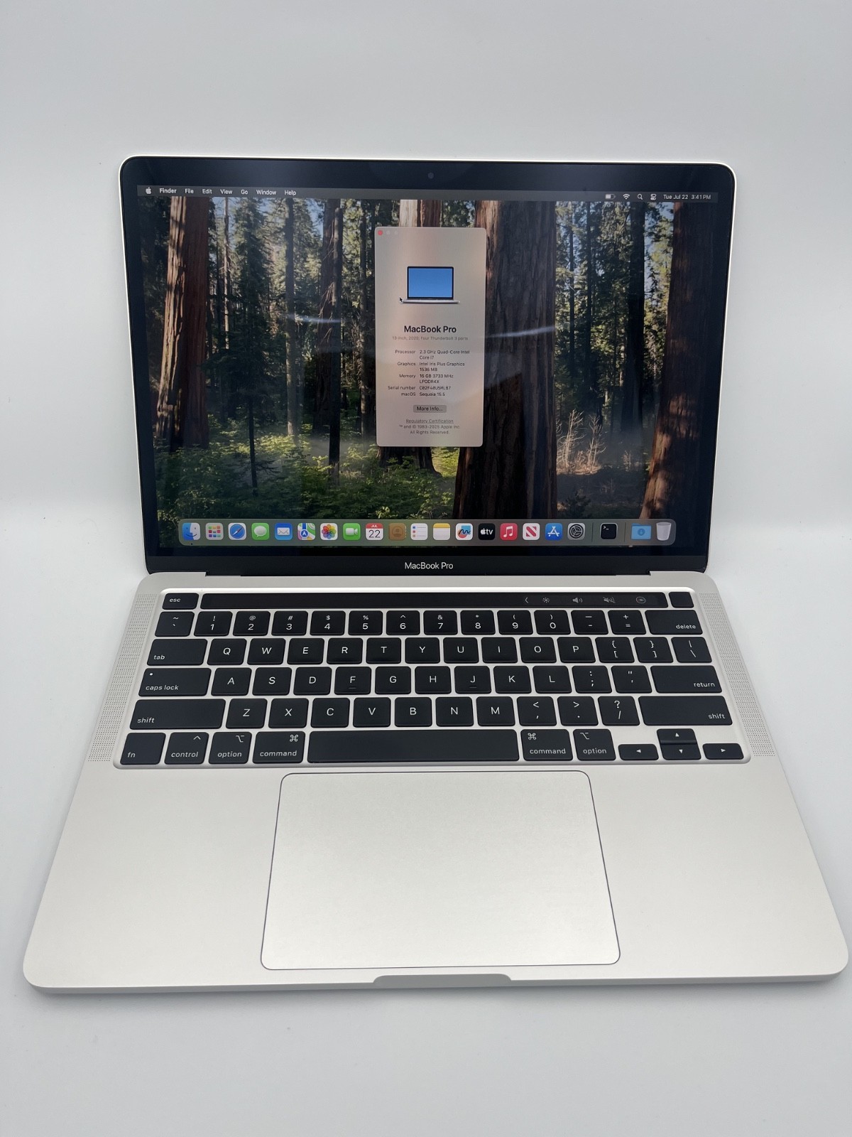 Apple MacBook Pro 13in (512GB SSD, Intel Core i7 10th Gen., 2.3GHz, 16GB) Laptop