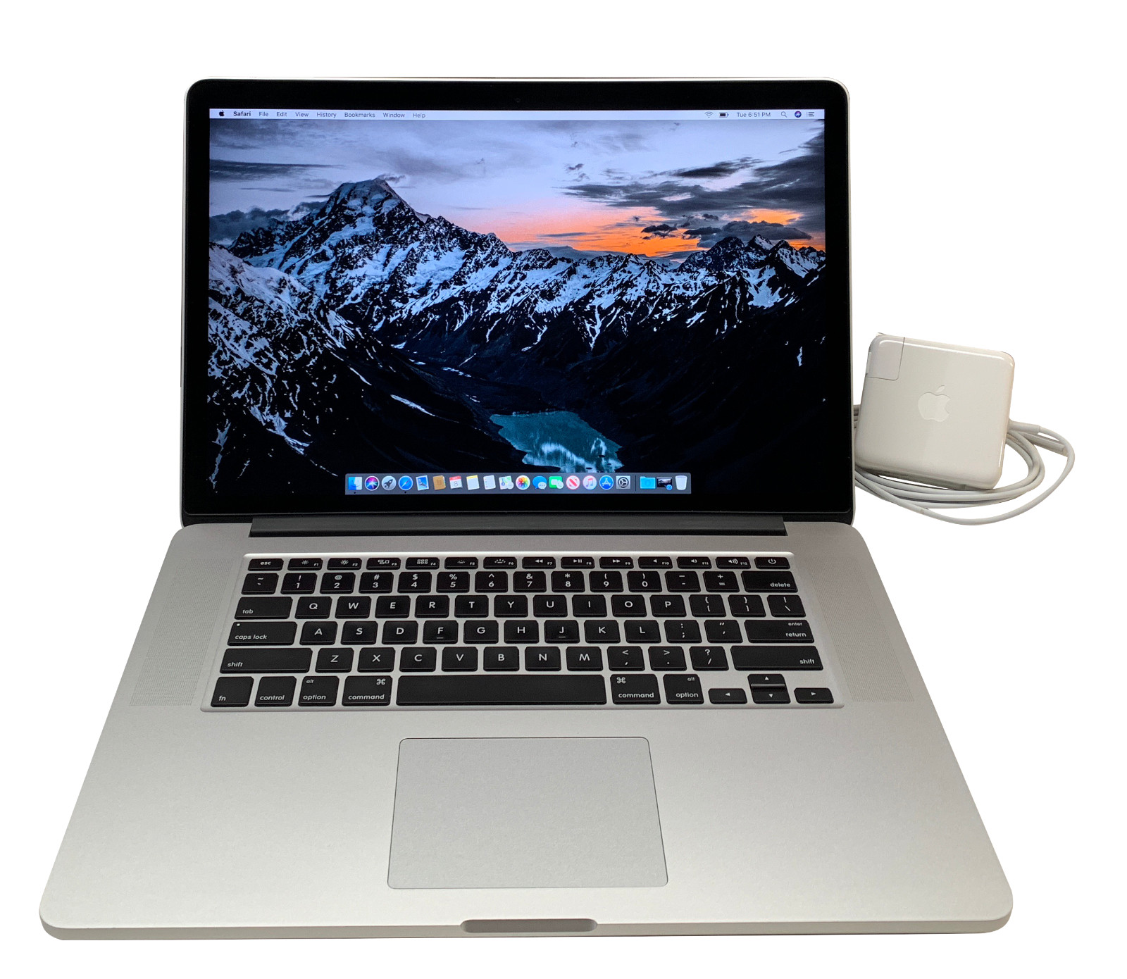 Sequoia Apple MacBook Pro 15 RETINA INTEL QUAD CORE i7 16GB RAM 512GB SSD