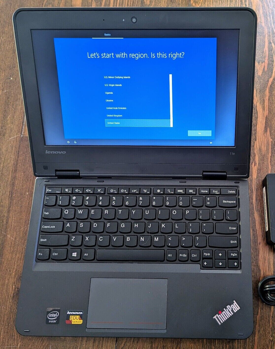 Lenovo ThinkPad 11e 11.6″Celeron 4Core N2930 1.83GHZ 4GB RAM  128GB SSD Webcam