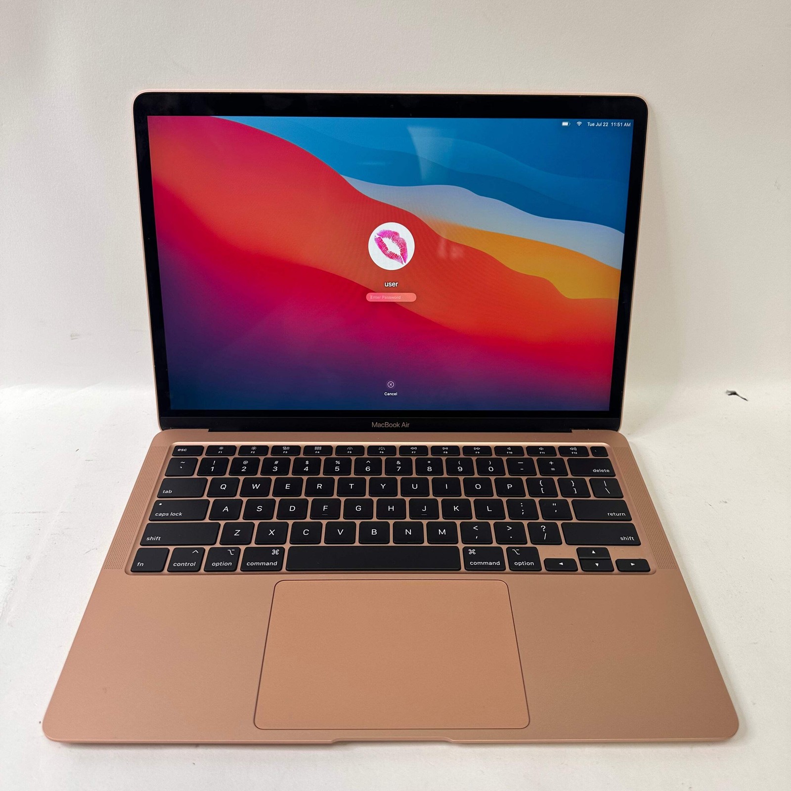 2020 Apple MacBook Air 13.3″ i5 1.1GHz 8GB RAM 512GB SSD Gold A2179