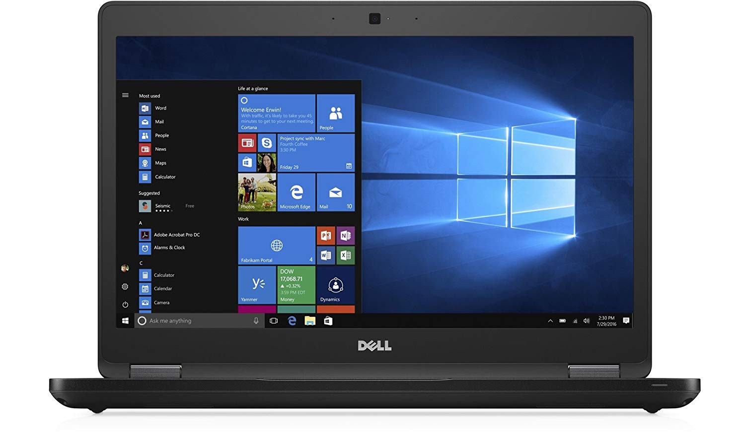 Dell Latitude 5480 14″ Laptop Intel Core i5 2.3 GHz 8GB Ram 256GB SSD W10P