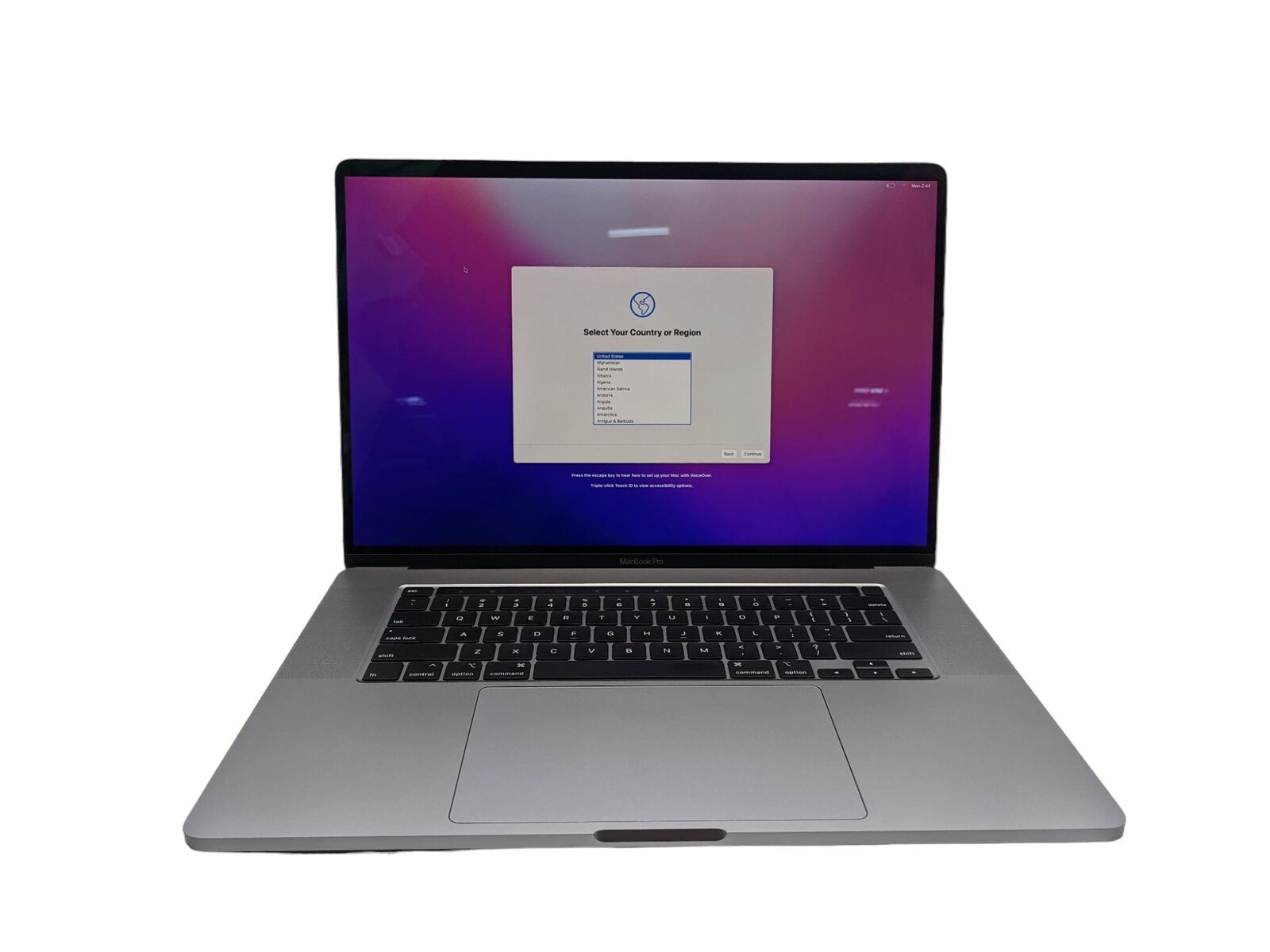 APPLE MACBOOK PRO A2141 2019 i9 2.4GHz 32GB 1TB *GRADE D*