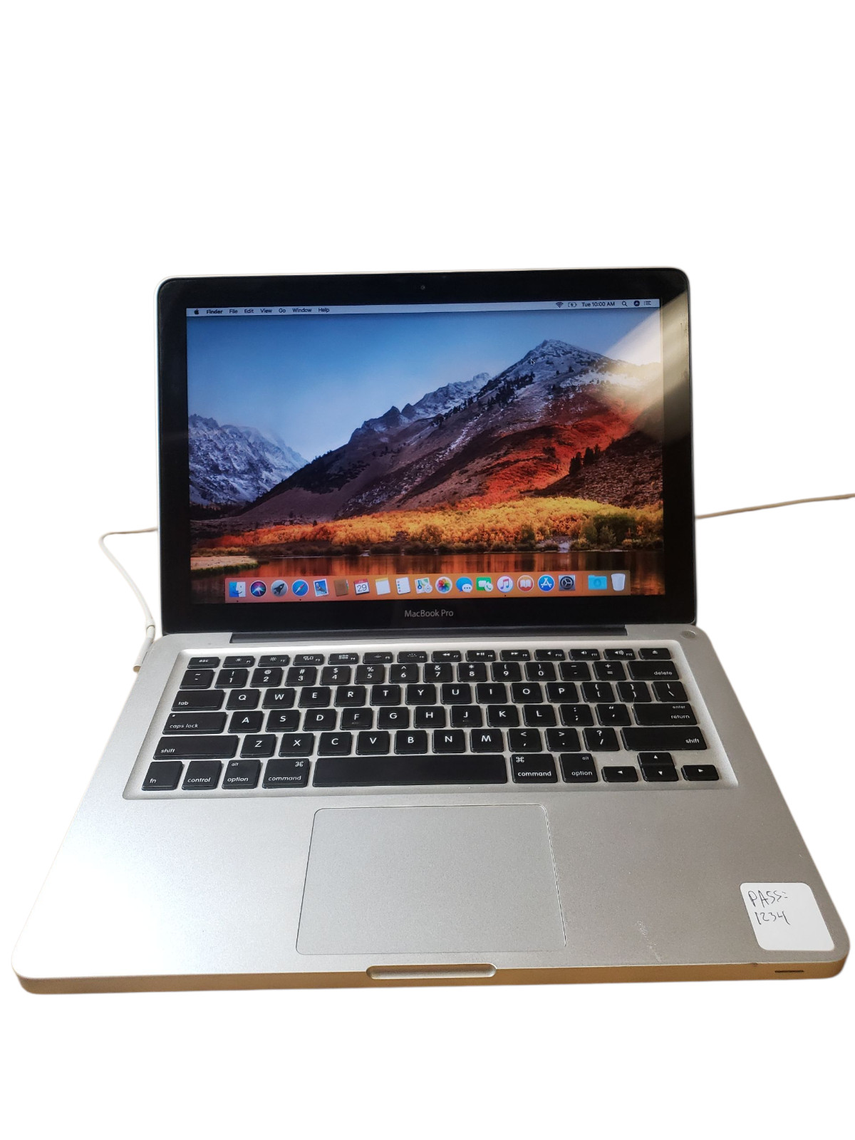 Apple MacBook Pro 13″ A1278 i5 2.4GHz 4GB Ram 500GB HDD High Sierra grade A