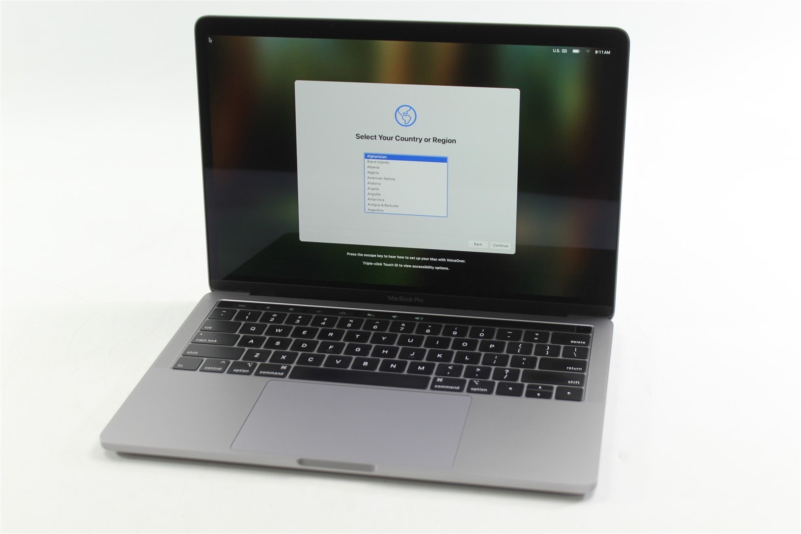 Apple MacBook Pro A1989 2019 13″ i5-8279U 512GB SSD 16GB RAM Sequoia Iris+ 655