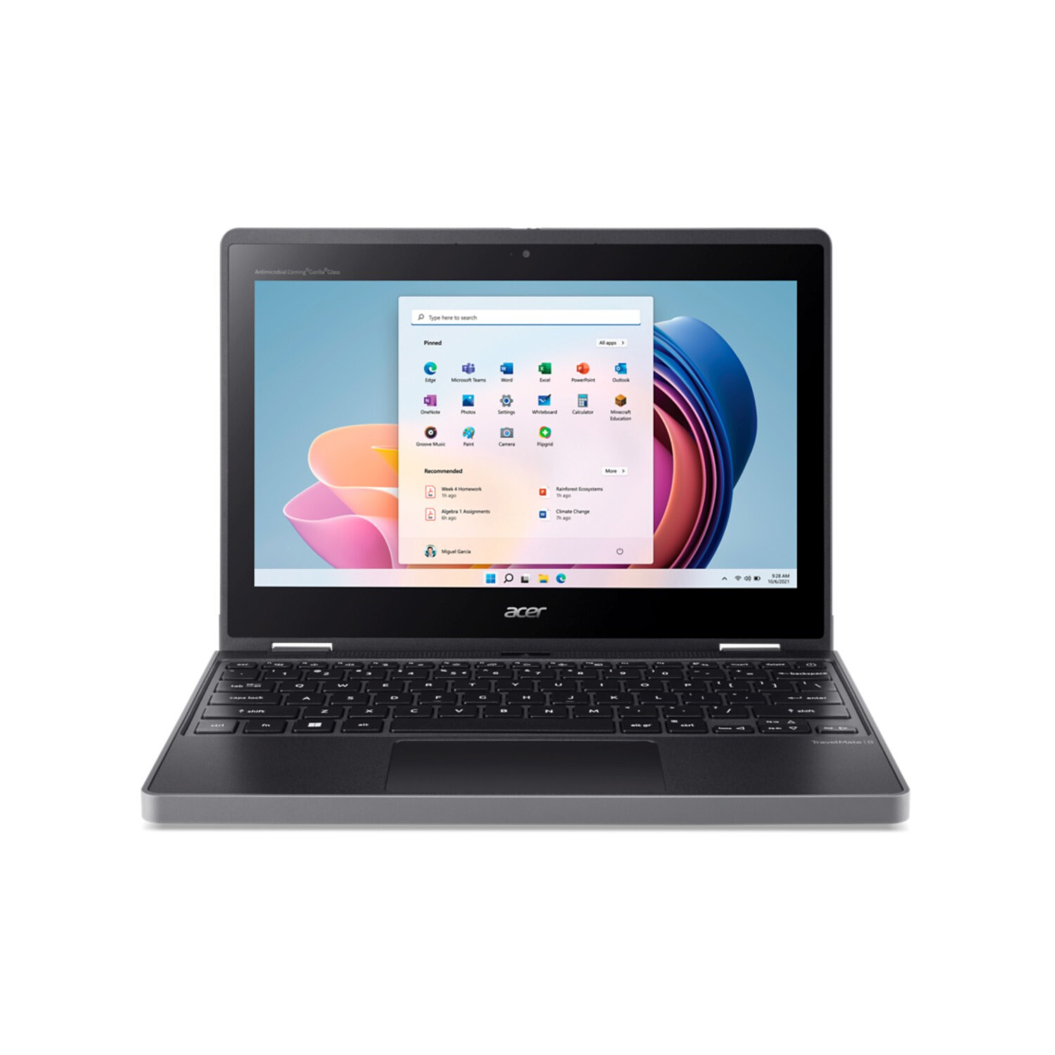 Acer TravelMate – 11.6″ Touchscreen Laptop Intel N100 3.40GHz 8GB 128GB SSD W11P