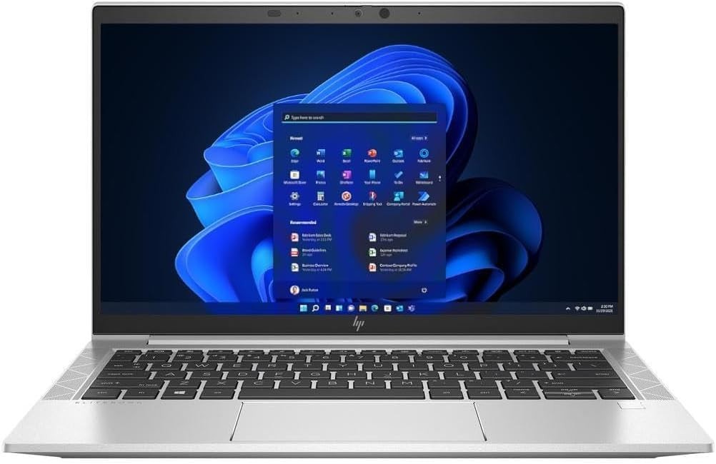 HP EliteBook 830 G7 13.3″ FHD Intel i7-10610U 32GB RAM 256GB SSD W11P Laptop, SL