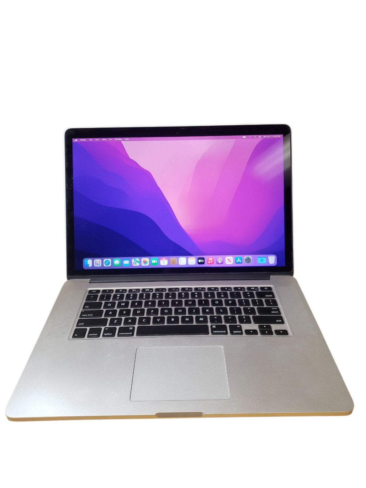 Apple Macbook Pro 15″ Intel i7 Quad Core 2.5GHz 16GB Ram 500GB HDD *Bad Battery*