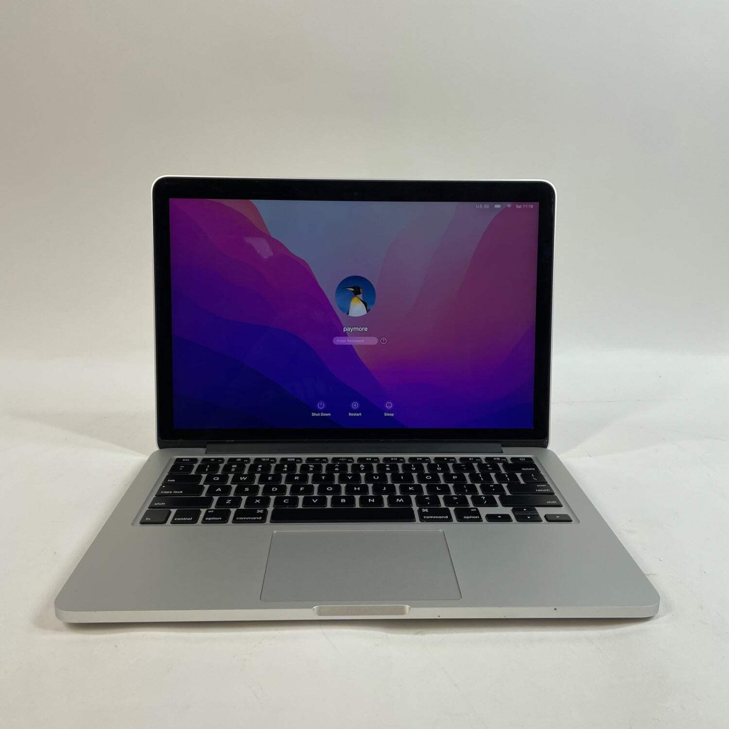 2015 Apple MacBook Pro 13.3″ i5 2.7GHz 8GB RAM 128GB SSD Silver A1502